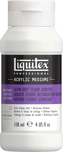 Miniatura 20 de Liquitex Profesional Acrílico textil, fluido de secado lento, efecto retardante Estuco Cerámico