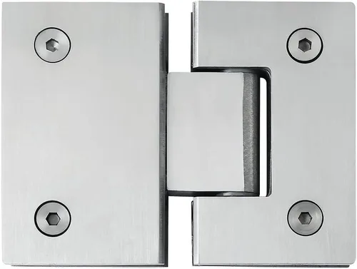Miniatura 14 de Alise Bisagras de Puerta de Ducha de Vidrio, Bisagras de Puerta de Ducha de 180 Grados para Puertas de Vidrio, Bisagras de Gabinete de Acero Cromo