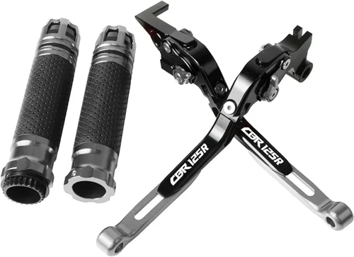 Miniatura 15 de Accesorios CNC para motocicleta, ajustable, plegable, extensible, con logotipo, palancas de embrague de freno para Yamaha FZ6 FAZER FZ-6 FZ 6 10