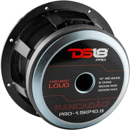 Miniatura 6 de DS18 PRO - Altavoz brasileño MID BASS, potente audio para automóvil de rango medio con respuesta de graves