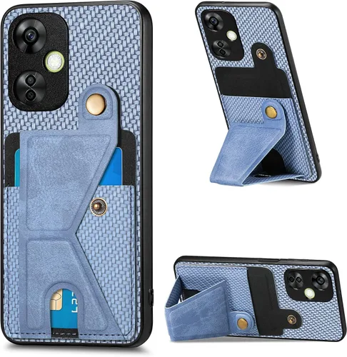 Miniatura 150 de Funda para Xiaomi Poco M5s 4G, Funda para Redmi Note 10 4G / Note 10S 4G / Note 11 SE (India) Funda de cuero PU ranuras para tarjetas Soporte