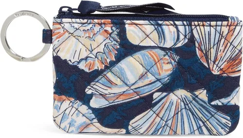 Miniatura 3 de Vera Bradley - Cartera de algodón, con cremallera y compartimiento para la identificación, para mujer