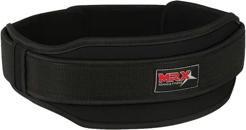 Miniatura 5 de MRX - Cinturón de levantamiento de pesas con soporte de espalda doble, entrenamiento de gimnasio, cinturones de 5 pulgadas de ancho, 11