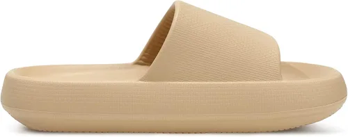 Miniatura 5 de welltree Sandalias antideslizantes para mujeres y hombres, sandalias antideslizantes para baño y ducha, suela gruesa suave para interiores
