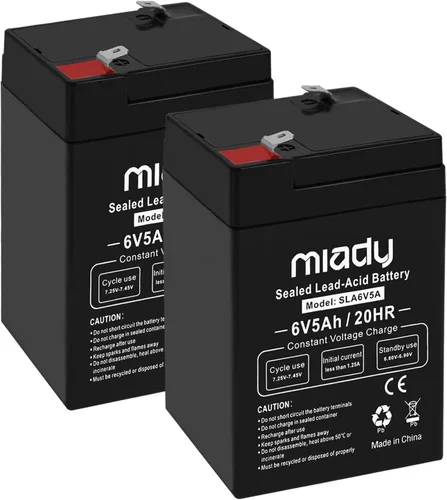 Miniatura 9 de Miady Batería de ácido plomo sellada recargable de 12V 7Ah (1 paquete)