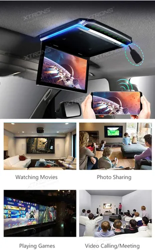 Miniatura 3 de XTRONS Adaptador de pantalla inalámbrico 4K Airplay Miracast Dongle para TV, pantalla WiFi dongle inalámbrico HDMI Dongle receptor de TV Adaptador