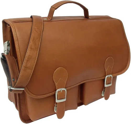 Miniatura 2 de Cartera de cuero ejecutivo de dos bolsillos piel, Saddle), 2474