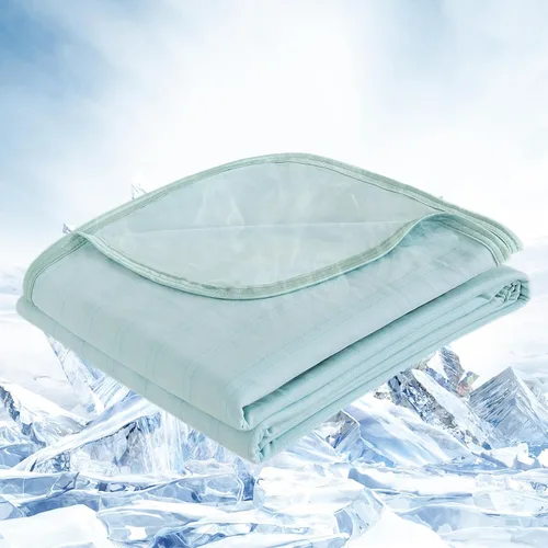 Miniatura 15 de OIGAE Manta refrescante para personas que duermen con calor – Manta fría de verano suave y ligera para sudores nocturnos, perfecta para cama, sofá