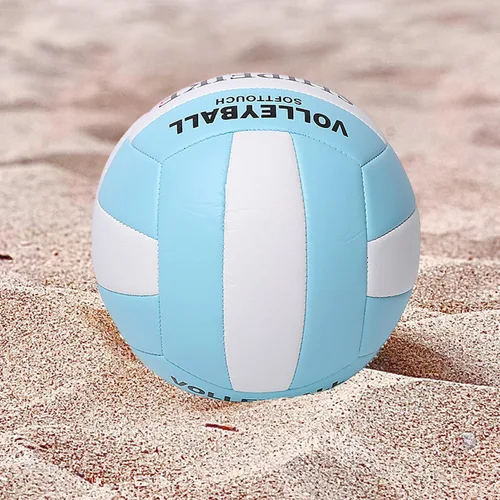 Miniatura 5 de ABAJI Pelota oficial de voleibol más gruesa de poliuretano impermeable antiexplosión 15+ años para niños y niñas, juego de entrenamiento