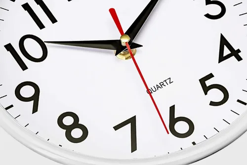 Miniatura 4 de Bernhard Products Reloj de pared blanco de 8 pulgadas retro para cocina, silencioso, sin tictac, de cuarzo, funciona con pilas, para hogar, oficina