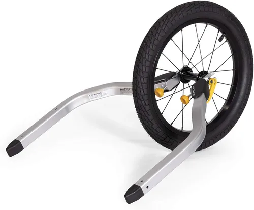 Miniatura 8 de Kit Jogger para Bicicleta, Aluminio, Negro/Plata, 16 pulgadas
