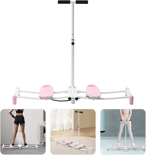 Miniatura 5 de Entrenador de suelo pélvico y simulador de esquí, máquina de ejercicios Kegel ajustable 2 en 1 para mujeres, recuperación posparto, adelgazamiento