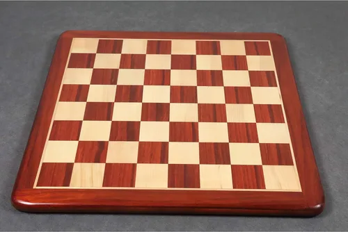 Miniatura 2 de RoyalChessMall - Tablero de ajedrez de madera de palisandro y arce de 19 pulgadas, cuadrado de 1.969 in