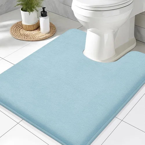 Miniatura 45 de Smiry Tapetes de Baño de Espuma Viscoelástica 36 x 24 pulgadas, Tapetes de Baño Extra Suaves y Absorbentes, Alfombra Antideslizante Lavable