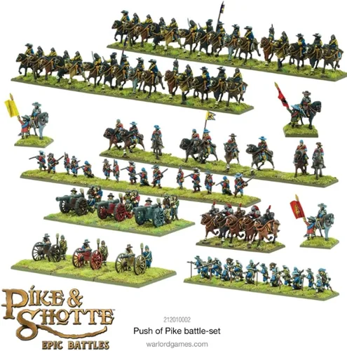 Miniatura 5 de Warlord Pike & Shotte Epic Battles Push of Pike - Juego de mesa de estrategia de juego de rol para adultos, juego de mesa estratégico del siglo XVII