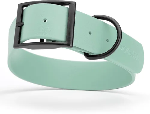 Miniatura 55 de Dogline Biothane - Collar impermeable para perro con hebilla de liberación rápida, resistente cincha de nailon recubierta con resistente y a prueba