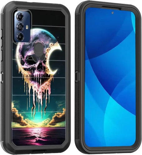 Miniatura 39 de Funda para Moto G Play 4G 2024, cuerpo completo, protección contra caídas, resistente, 3 capas, militar, resistente, duradera, para Motorola Moto G