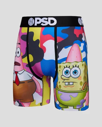 Miniatura 8 de PSD Men's Spongebob Squarepants Boxer Briefs - Breathable and Supportive Men's Underwear with Moisture-Wicking Fabric