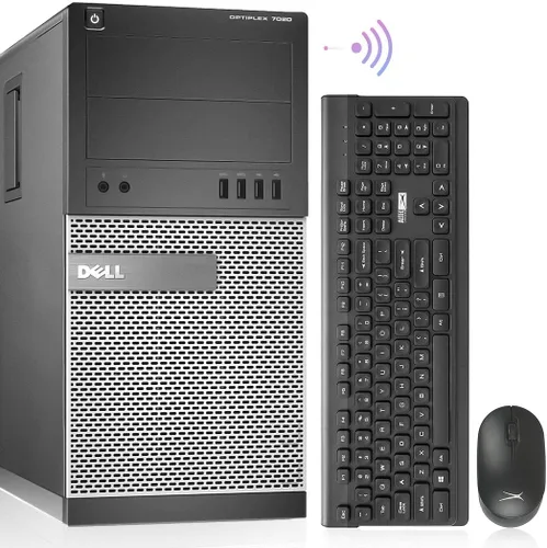 Dell Tower Computers OptiPlex 7020 - Torre de escritorio para PC, Intel Quad Core i7-4790 32GB Ram nuevo SSD de 1 TB, disco duro de 2 TB, listo para