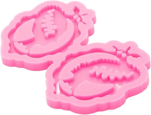 Miniatura 3 de Hermosos aretes de cabeza de mujer, moldes de resina, aretes de bricolaje, llavero, molde de silicona para fundición de resina, hecho a mano