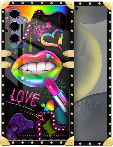 Miniatura 175 de Funda compatible con Samsung Galaxy Note 10 Plus, Lipstick Lips Note 10 Plus para niñas, TPU suave a prueba de golpes, protección rígida