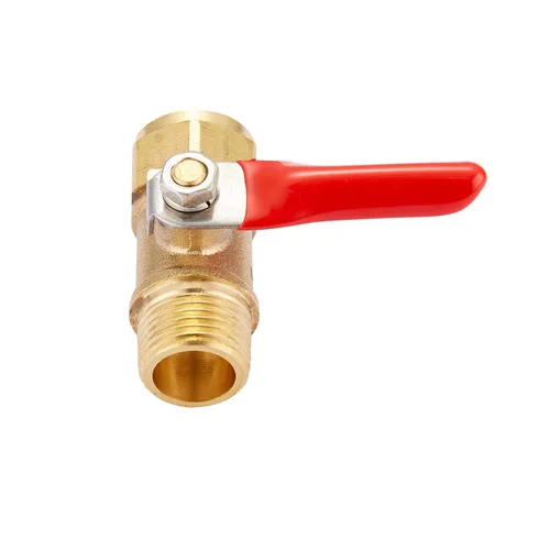 Miniatura 4 de Interruptor de cierre de mini válvula de bola en línea de latón resistente, 2 piezas, hembra NPT de 1/4 pulgadas x accesorios de tubería NPT hembra