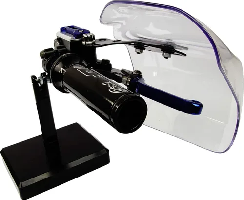 Miniatura 9 de Protectores de mano universales para motocicleta, deflectores de parabrisas, 1 par de protectores de manos ajustables para el viento y el frío