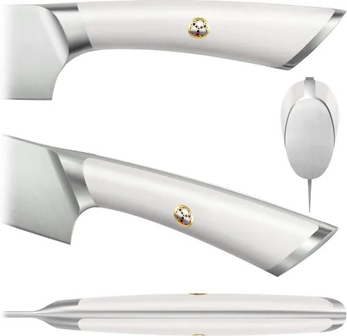 Miniatura 2 de Cangshan ELBERT Serie Alemán Acero Forjado 3.5" Cuchillo de Pelar (Blanco)