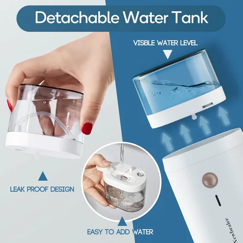 Miniatura 9 de Newbealer Vaporizadores de mano para ropa, 2 niveles de vapor, vapor horizontal y vertical, portátil para viajes y uso doméstico