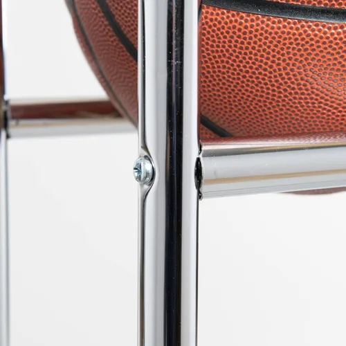 Miniatura 3 de CHAMPRO Estante para 12 pelotas con ruedas para baloncesto, voleibol y más, vertical