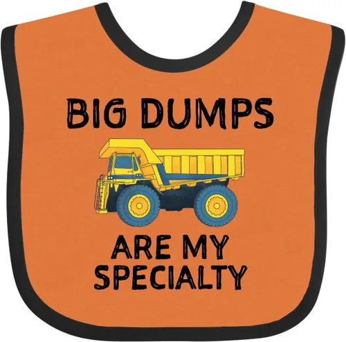 Miniatura 11 de inktastic Big Dumps Are My Specialty - Divertido y lindo babero para bebé