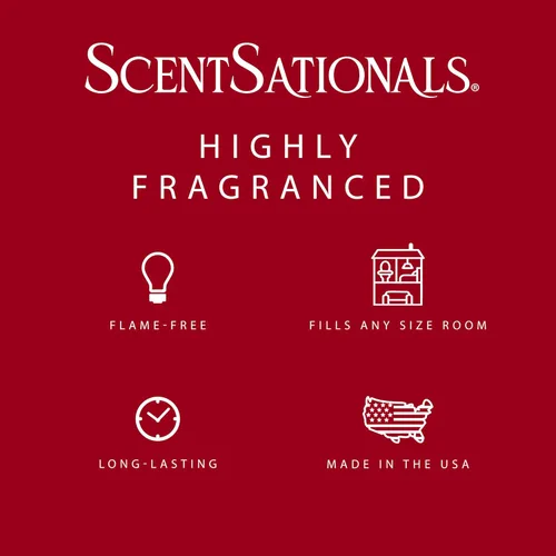 Miniatura 3 de Scentsationals Cubos de cera perfumados – Manzanas de canela – Paquete de cera de fragancia, calentador eléctrico para el hogar, ambientador