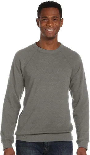 Miniatura 38 de Bella Canvas Sudadera de forro polar de esponja con cuello redondo (3901), Gris oscuro (Dark Grey Marble Fleck), M
