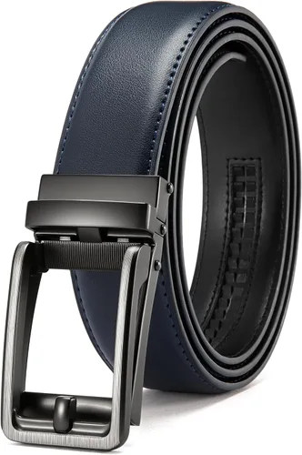 Miniatura 12 de CHAOREN Cinturones Click para hombre – Cinturón de trinquete para hombre de 1 3/8 pulgadas para pantalones de vestir – Compañero perfecto
