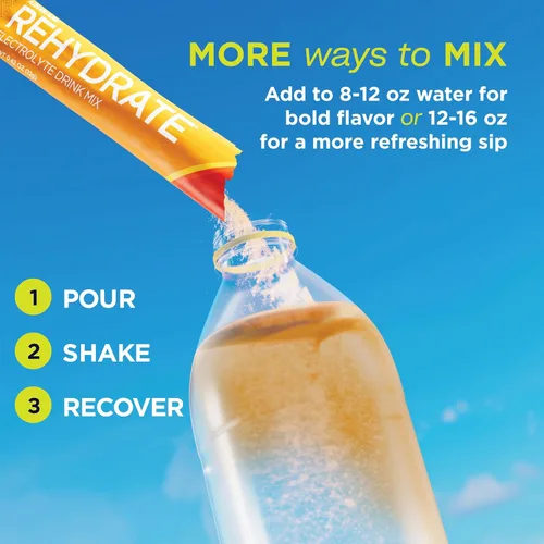 Miniatura 4 de AdvoCare Rehydrate - Mezcla de bebida con electrolitos - Incluye magnesio, sodio, potasio y calcio - antioxidante y fortificado con aminoácidos