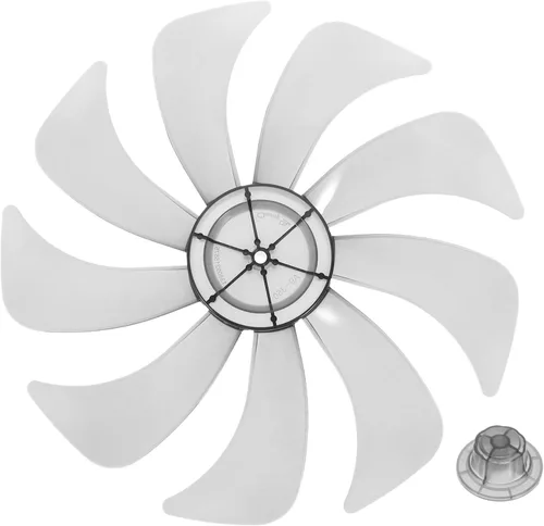 Miniatura 10 de LIFKOME Cuchilla de ventilador de 14 pulgadas, repuesto de aspas de ventilador eléctrico, parte de ventiladores de metal, accesorios para ventilador