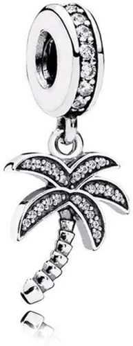 MiniJewelry Dije colgante de palmera para pulseras, collares, colgantes, regalo para mujeres, niñas, hermana, hija, cumpleaños, Navidad, familia,