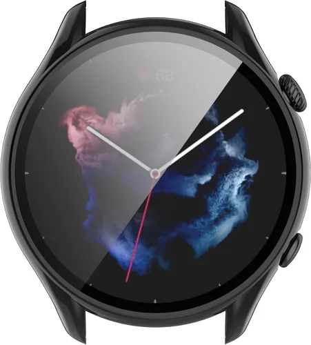 Miniatura 7 de TenCloud Fundas compatibles con Amazfit GTR 3 Pro/GTR 3 Watch Case Soft TPU a prueba de golpes, protector de pantalla para Amazfit GTR 3 Pro Negro