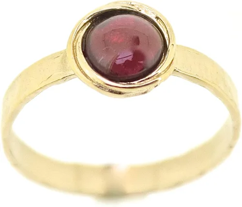 Miniatura 25 de Anillo de oro de piedras preciosas, anillo de piedra chapada en oro de 14 quilates, anillo de piedra apilable, anillo de oro de piedra pequeña