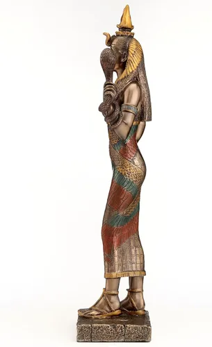 Miniatura 6 de Veronese Design Diosa egipcia Hathor sosteniendo una estatua de cobra