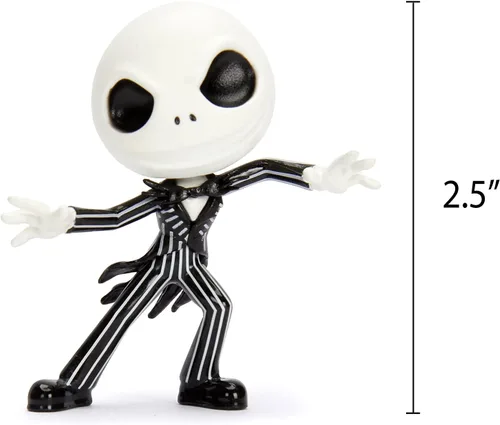 Miniatura 9 de Disney Nightmare Before Christmas - Paquete de 4 figuras fundidas a presión de 2.5 pulgadas
