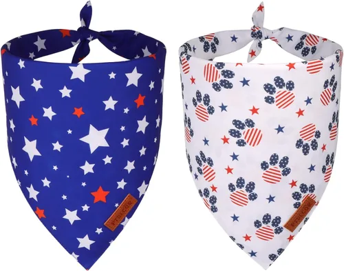 Miniatura 20 de PTDECOR Bandana de Halloween para perro, bufanda reversible para mascotas, varios tamaños, pañuelos triangulares de Halloween para perros pequeños