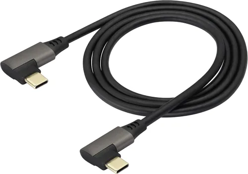 Miniatura 10 de Cable USB 3.1 tipo C de 90 grados en ángulo derecho e izquierdo 3.1 USB tipo C macho 4K a 60Hz Gen 2 Cable de extensión compatible con carga, datos