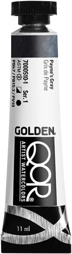 Miniatura 84 de GOLDEN QoR Acuarelas para artistas, Azul cobalto y teja, tubo de 11 ml, pintura profesional de acuarela, semiopaca Verde azulado cobalto