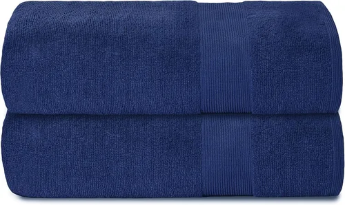 Miniatura 12 de Belizzi Home Toallas de Baño Extragrandes Premium de Algodón Paquete de 2, 35x70 - 100% Algodón Puro - Ideal para Uso Diario - Ultra Suave y Morado