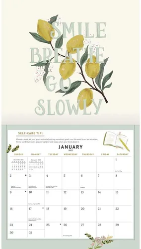Miniatura 3 de Lang Calendario de pared 2022 Be Gentle With Yourself (22991002019)