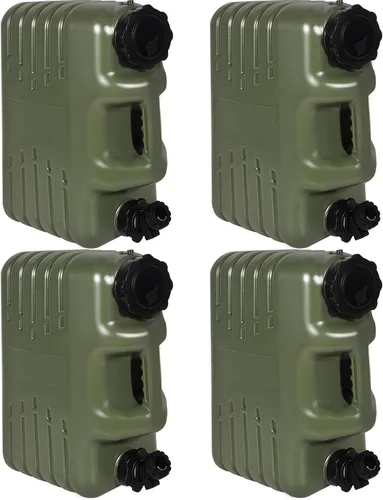 Miniatura 16 de REDCAMP Contenedor de agua portátil de 4 galones/15L con espiga, jarras de agua para camping, tanque de agua, almacenamiento portátil de agua