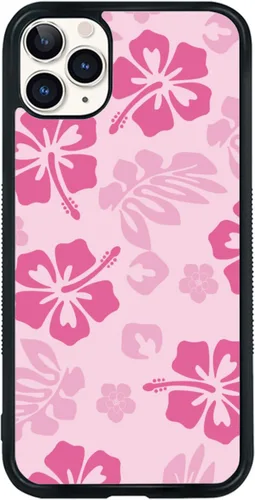 Miniatura 80 de FANXI Funda de teléfono de hibisco azul compatible con iPhone 11 de 6.1 pulgadas, funda protectora a prueba de golpes de TPU con bonita flor azul