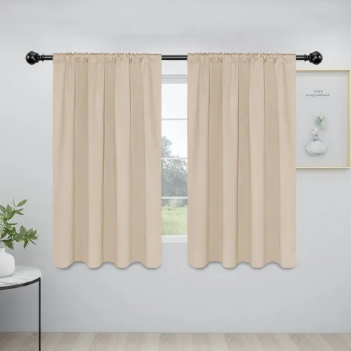 Miniatura 78 de Easy-Going - Cortinas opacas con bolsillo para varilla para el dormitorio, cortinas para ventanas que oscurecen la habitación o la sala de estar