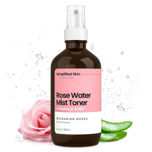Miniatura 12 de Spray de agua de rosas y glicerina, hidratante y refrescante para rostro y cabello, tónico facial con ácido hialurónico para calmar, suavizar